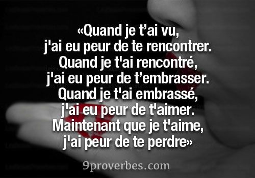 Proverbe belle rencontre