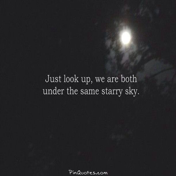 love quotes under the stars