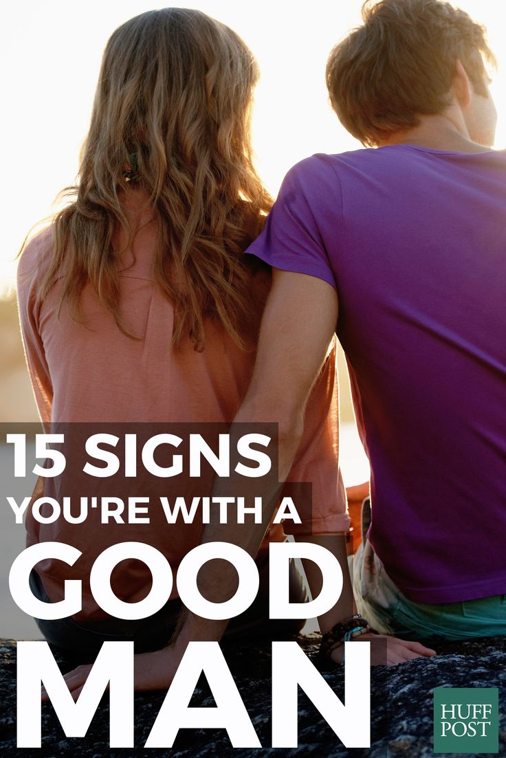 Signs of dating a good man