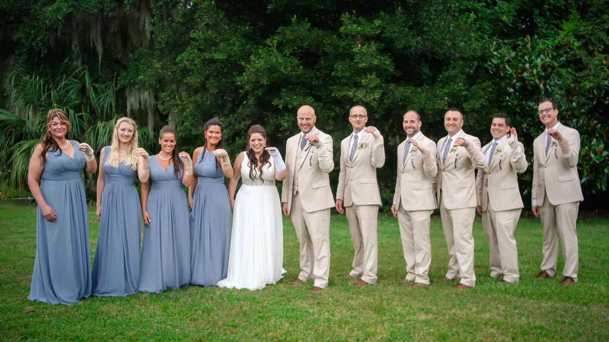 Wedding You Ll Never Guess What The Bridal Party Wore At This Wedding You Ll Never Guess What The Bridal Party Wore At This South Carolina