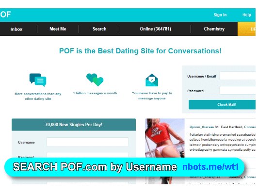 Pof Heres A Link To Search By A Pof Username So You Can See Who Likes You Without Paying For
