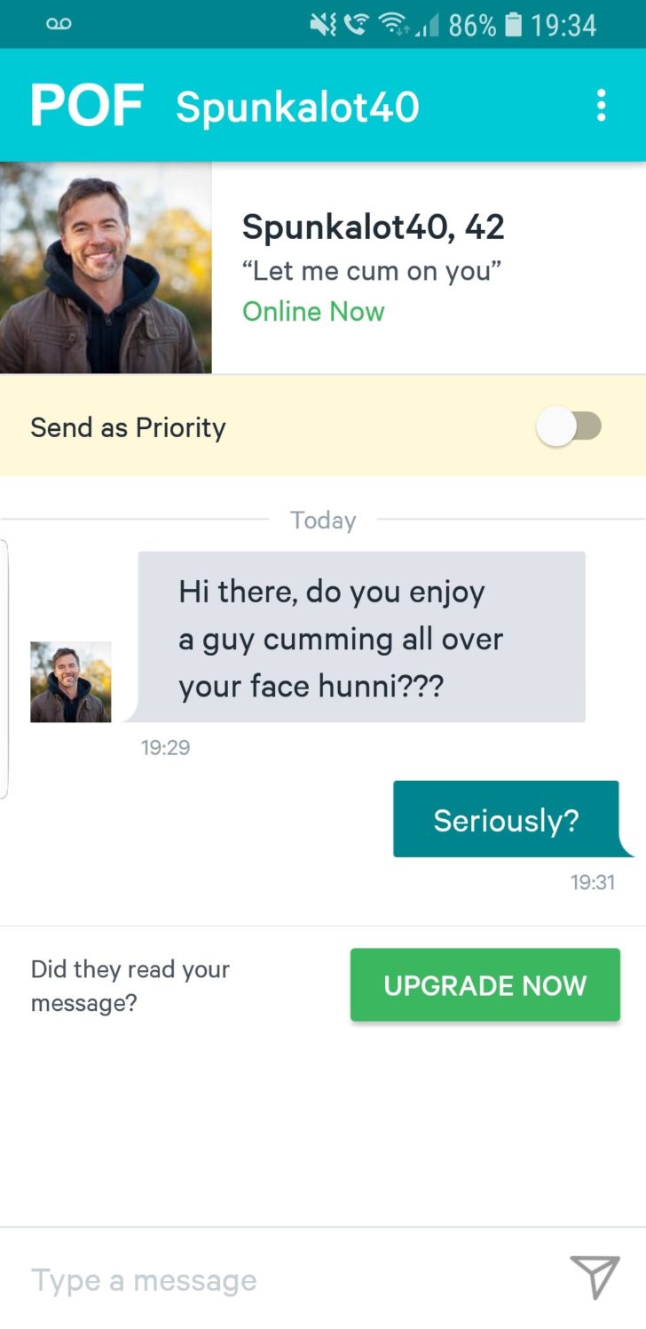 POF Seriously considering just deleting POF like wtf