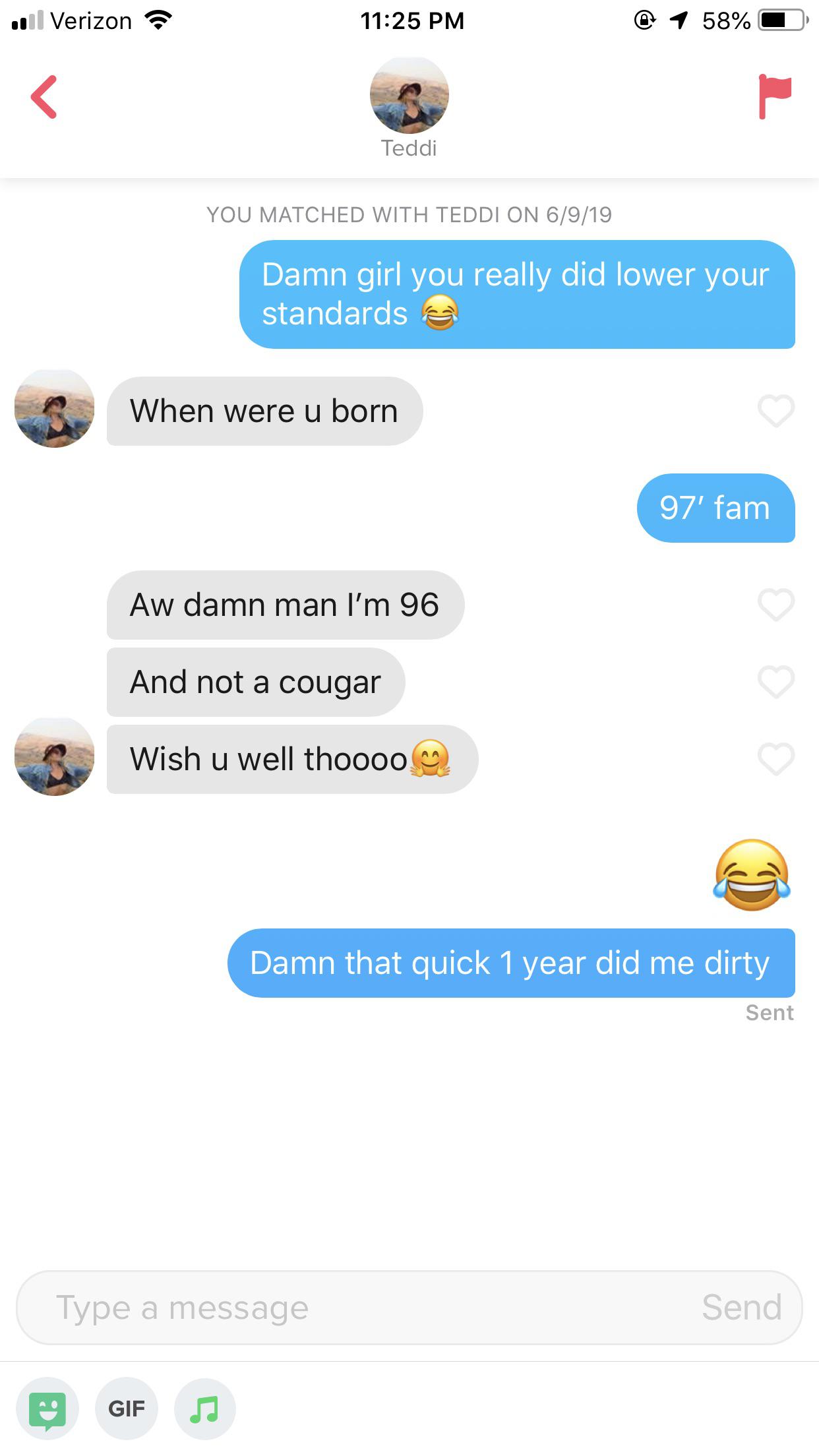 What is dirty tinder