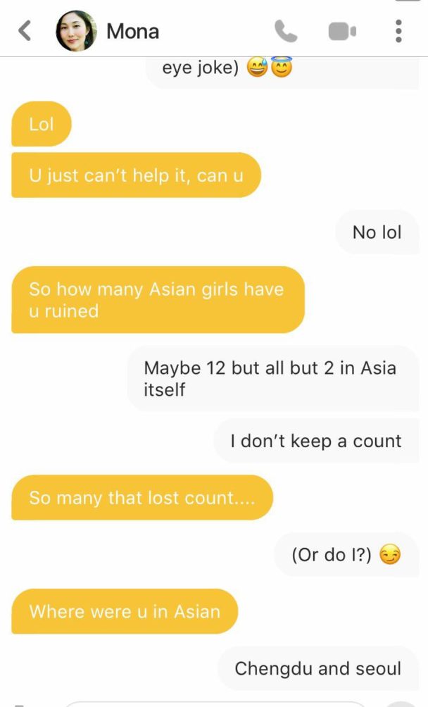 Tinder Asian Girl Seeking White Guy Oh My Speeddating Dating
