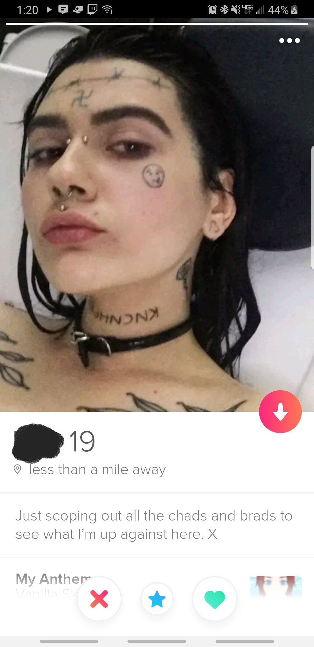 Tinder flag 12 Early